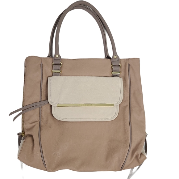 Steve Madden Handbags - Steve Madden Neutral Colors Tote Bag